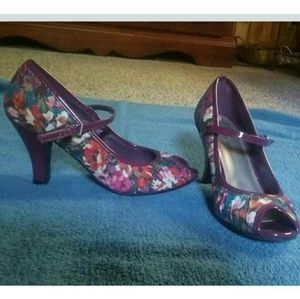 Madden Girl Floral Heels